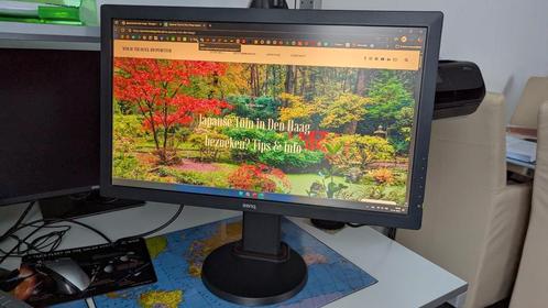 Benq beeldscherm monitor 24 inch met ingebouwde speakers., Computers en Software, Monitoren, Zo goed als nieuw, 60 Hz of minder