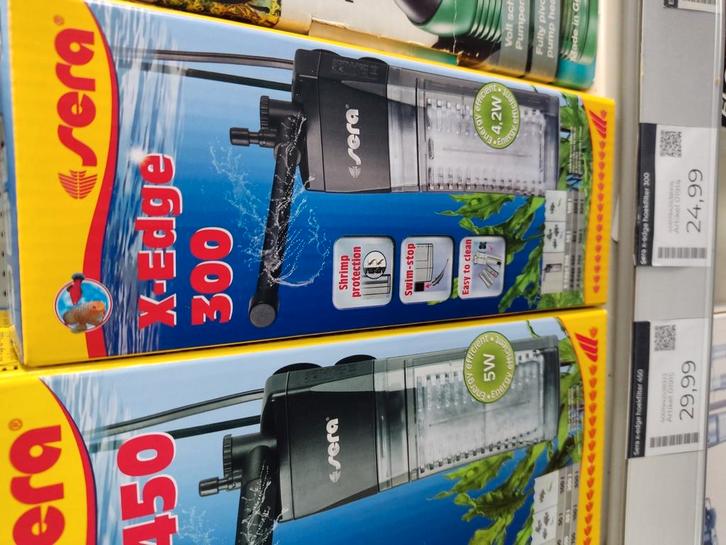 X-edge binnen filter, Dieren en Toebehoren, Vissen | Aquaria en Toebehoren, Zo goed als nieuw, Filter of Co2, Ophalen of Verzenden