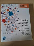 Accounting information systems 15th edition, Boeken, Ophalen of Verzenden, Pearson, Zo goed als nieuw, Accountancy en Administratie