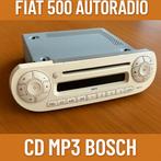 Fiat 500 Autoradio CD MP3 Bosch Beige – OEM Origineel –, Auto diversen, Ophalen of Verzenden, Gebruikt