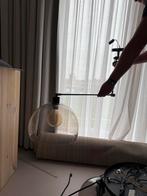 Bollamp met Rookglas Kap, Huis en Inrichting, Lampen | Wandlampen, Ophalen of Verzenden, Gebruikt, Kunststof