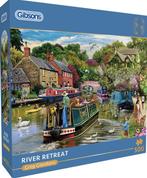 Gibsons - River Retreat - 500 stukjes, Hobby en Vrije tijd, Denksport en Puzzels, Ophalen of Verzenden, 500 t/m 1500 stukjes, Nieuw