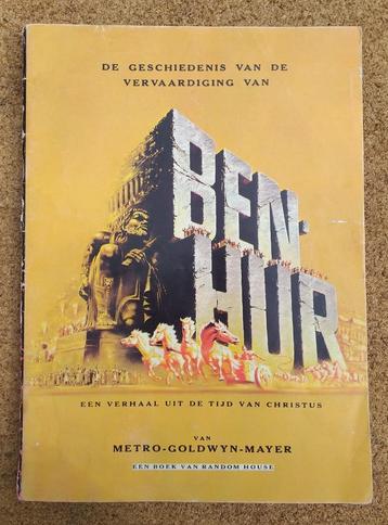 BEN HUR. Spec. Uitg. lancering film m. Charlton Heston. 1958 beschikbaar voor biedingen