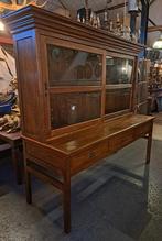 Antieke Franse bakkers winkelkast 210 cm breed 209 cm hoog, Ophalen