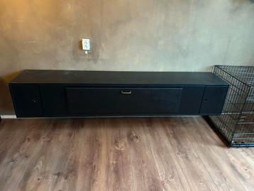 Zwarte Wandmeubel / TV Meubel
