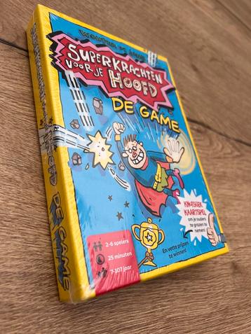 Kaartspel Superkrachten voor je Hoofd - nieuw in verpakking beschikbaar voor biedingen