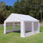 Te huur partytent 3x3 (ecru) Inclusief zijwanden, Hobby en Vrije tijd, Ophalen, Zo goed als nieuw