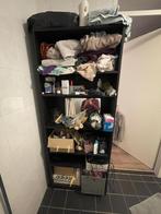 Hoge Zwarte Badkamerkast, Ophalen, (Half)hoge kast, Minder dan 50 cm, Zo goed als nieuw