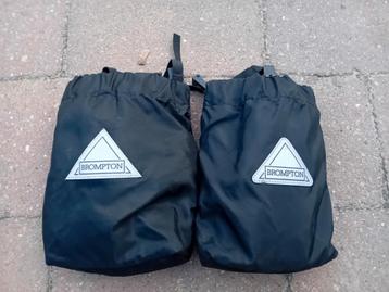 2 x Brompton zadeltasjes incl beschermhoezen.  beschikbaar voor biedingen
