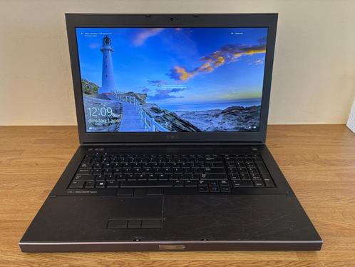 Dell precision M6800 laptop 17 inch Intel i7-4800MQ, Computers en Software, Windows Laptops, Gebruikt, 17 inch of meer, HDD, SSD