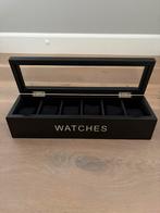 Riverdale horlogebox voor 6 horloges, Verzenden, Gebruikt