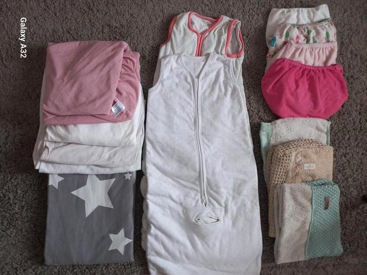 Beddengoed voor babyledikant en aankleedkussenhoezen, Kinderen en Baby's, Dekens, Slaapzakjes en Inbakerproducten, Gebruikt, Overige typen