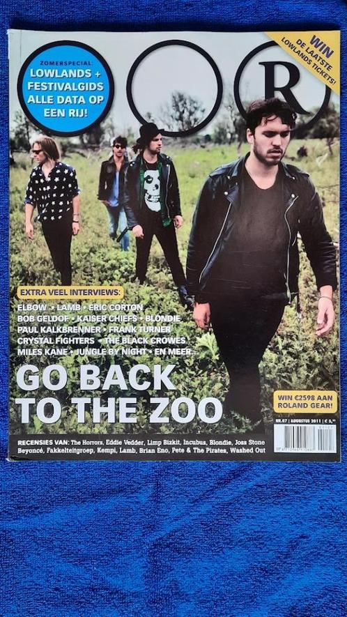 OOR 7-2011 3 Go Back To The Zoo Festivalgids Elbow Lamb Eric, Boeken, Tijdschriften en Kranten, Zo goed als nieuw, Muziek, Film of Tv