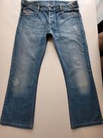 DIESEL ZATHAN JEANS TOPWASHING 0089Z SIZE 36/30, Kleding | Heren, Ophalen of Verzenden, Zo goed als nieuw, Blauw, W36 - W38 (confectie 52/54)