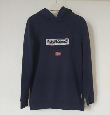 Napapijri Burgee unisex winter-hoodie - blu marine (170 /s) beschikbaar voor biedingen