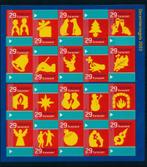 Postzegelvel dec 2003 kerstzegels, Ophalen of Verzenden, Postfris