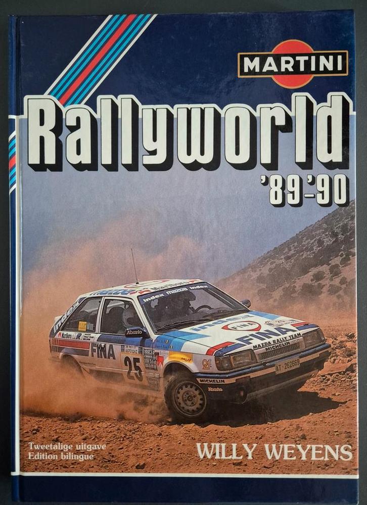 Rally World 1989-1990 / Martini / Willy Weyens / Ned-Frans, Boeken, Auto's | Boeken, Zo goed als nieuw, Algemeen, Ophalen of Verzenden