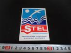 sticker spanje tarragona STEL camping caravaning, Ophalen, Zo goed als nieuw, Bedrijf of Vereniging