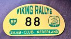 Saab club 1962 Viking Ralley embleem, Ophalen of Verzenden