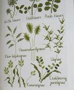 Borduurpatroon  Kruiden merklap  nr  6045, Verzenden, Nieuw, Handborduren, Patroon