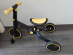 4 trike kinderkraft driewieler zwart/geel, Ophalen, Zo goed als nieuw, Kinderkraft, Verstelbare zitting