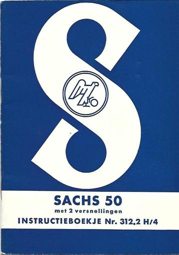 Sachs 50 handleiding instructieboek (6204z) beschikbaar voor biedingen