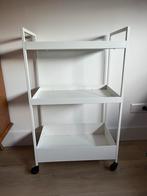 Ikea Nissafors keukentrolley roltafel wit, Huis en Inrichting, Ophalen, Zo goed als nieuw