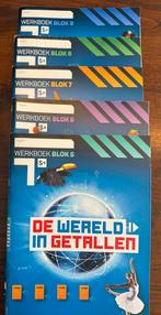 Wereld in getallen groep 7 werkboeken S+ blok 5-9, Ophalen of Verzenden, Zo goed als nieuw, Overige niveaus