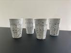 Set van 4 Latte Macchiato mokken, Verzenden, Zo goed als nieuw, Overige stijlen, Kop(pen) en/of Schotel(s)