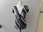 grijs/wit gestreept H&M shirt/tuniek maat M, Kleding | Dames, Maat 38/40 (M), H&M, Ophalen of Verzenden, Zo goed als nieuw