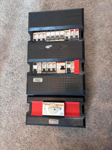 Complete groepenkast Attema + ABB & ETI aardlekschakelaars beschikbaar voor biedingen