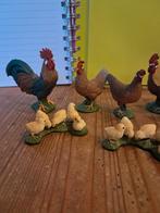 Schleich kippen hanen en kuikens, Ophalen of Verzenden, Zo goed als nieuw, Paard, Beeldje of Figuurtje