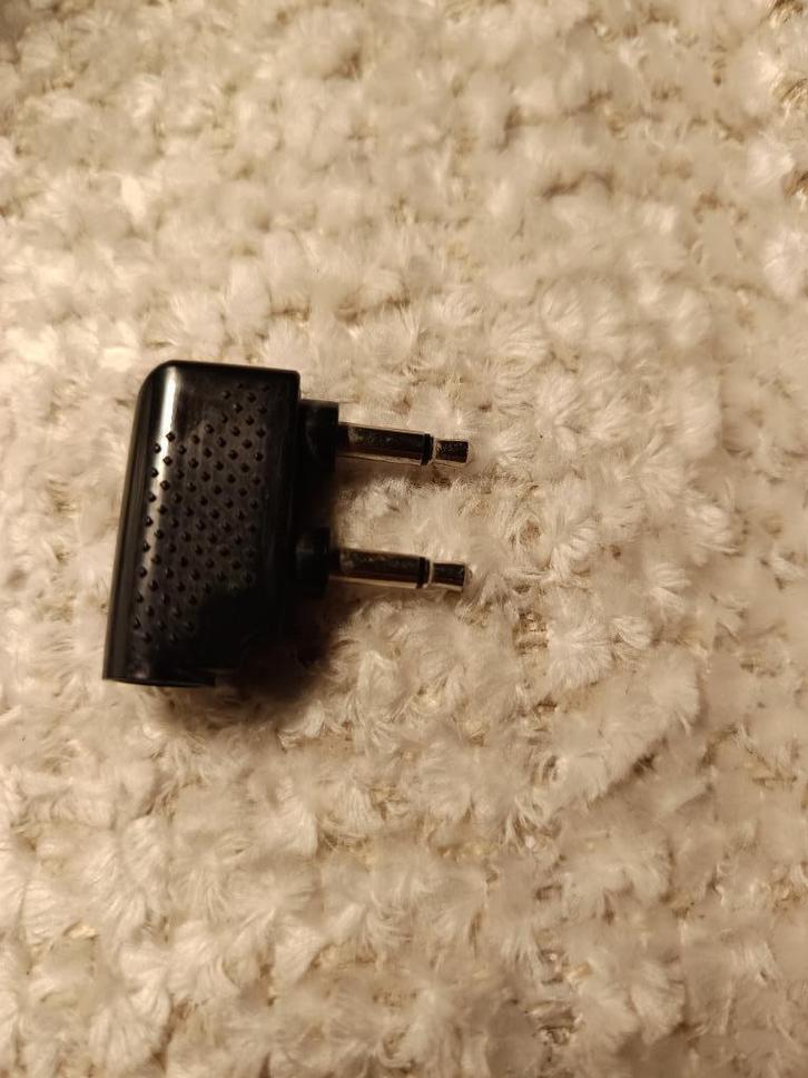 Vliegtuig Koptelefoon Adapter - Dual-prong, Audio, Tv en Foto, Koptelefoons, Zo goed als nieuw, Over oor (circumaural), Overige merken