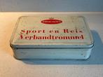 Vintage blik Brocades Sport en Reis Verbandtrommel., Verzamelen, Ophalen of Verzenden, Gebruikt, Overige, Overige merken