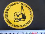 sticker dierenbescherming veghel uden schijndel mill, Verzamelen, Stickers, Ophalen, Zo goed als nieuw, Bedrijf of Vereniging