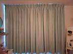 Mintgroene verduisterende gordijnen - 2 stuks, Ophalen, 100 tot 150 cm, Zo goed als nieuw, Modern