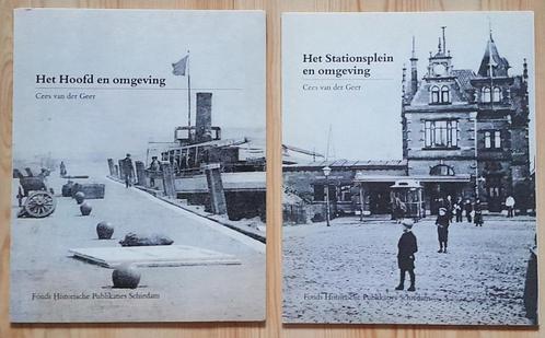 SCHIEDAM - 'Het Hoofd' en 'Stationsplein' (en omgeving), Boeken, Geschiedenis | Stad en Regio, Gelezen, 20e eeuw of later, Ophalen of Verzenden