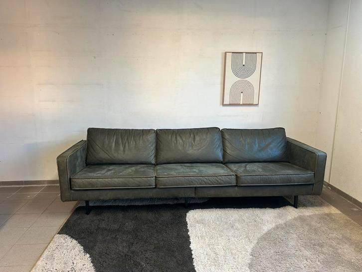Be Pure Home Rodeo - 3 zits bank - Donkergroen - Nette Staat, Huis en Inrichting, Banken | Bankstellen, Zo goed als nieuw, 200 tot 250 cm