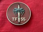 Badge van de TF 55, Ophalen of Verzenden, Landmacht, Nederland, Embleem of Badge