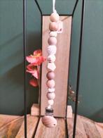 Handgemaakt Speenkoord Bruin/Marmer/Crème, Kinderen en Baby's, Babymode-accessoires, Nieuw, Ophalen of Verzenden, Saluty's kinder-en kraamcadeaus