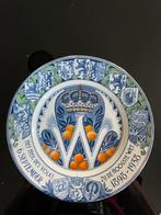 Herdenkingsbord, Wilhelmina 40 jaar koningin, Antiek en Kunst, Ophalen of Verzenden