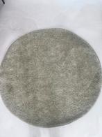 Groen Rond Tapijt 130cm, Gebruikt, 100 tot 150 cm, Rond, Ophalen of Verzenden