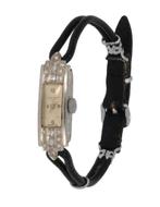 Art Deco diamanten horloge platina Baume Mercier dames