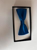 Strik blauw in doosje, Ophalen of Verzenden, Zo goed als nieuw, Blauw, Effen