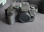 Panasonic Lumix DMC-G80 + 12-60mm f/3.5-5.6, Compact, Ophalen of Verzenden, Zo goed als nieuw, 16 Megapixel