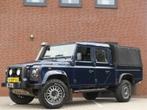 Land Rover Defender 2.2 D 130" S Crew Cab / 1e Eigenaar / De, Auto's, Gebruikt, Zwart, 4 cilinders, Blauw