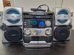 Philips Stereotoren met Speakers en Afstandsbediening, Philips, Gebruikt, Cd-speler, Ophalen of Verzenden
