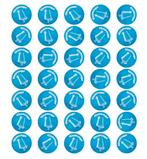 AH digitale glazen zegels, volle spaarkaart €0,50, Verzamelen, Supermarktacties, Albert Heijn, Ophalen of Verzenden