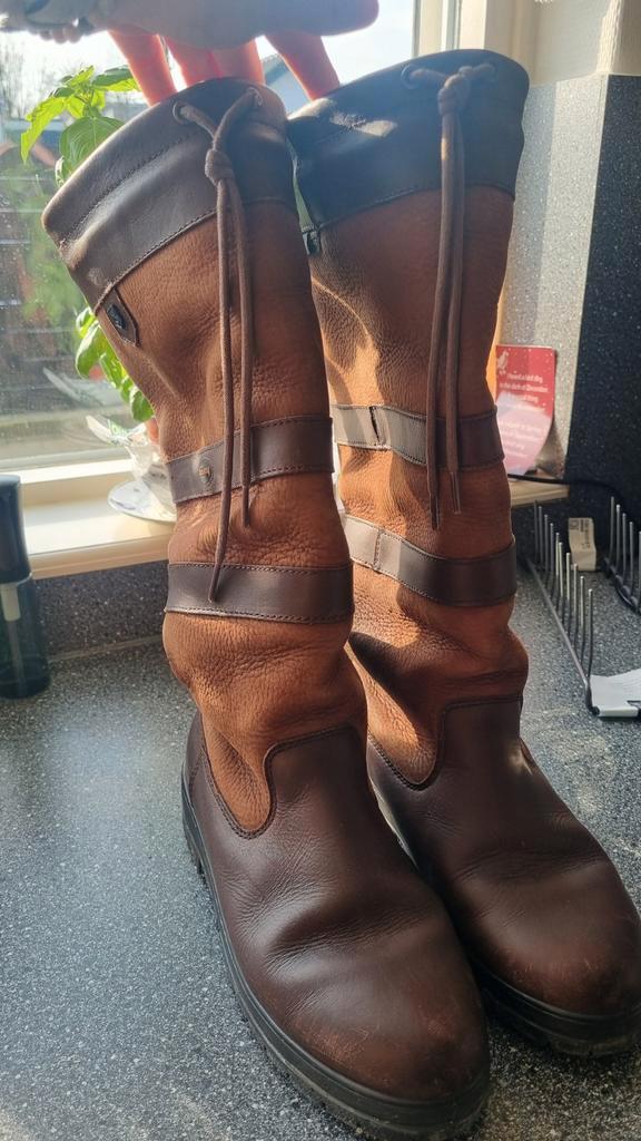 Dubarry Galway ExtraFit Laarzen - Maat 39, Kleding | Dames, Schoenen, Zo goed als nieuw, Hoge laarzen, Bruin, Ophalen of Verzenden