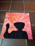 quilt / mixed media Beatrix en bloem, Ophalen of Verzenden, Zo goed als nieuw